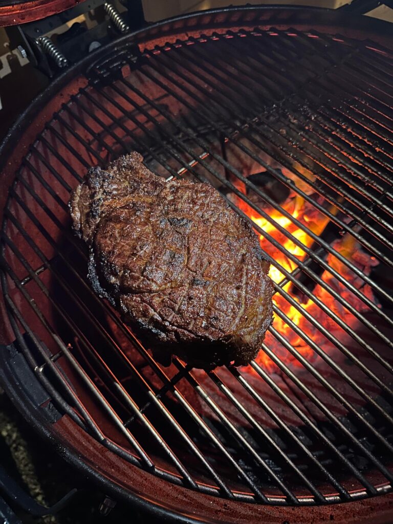 Rib roast on the Kamado joe