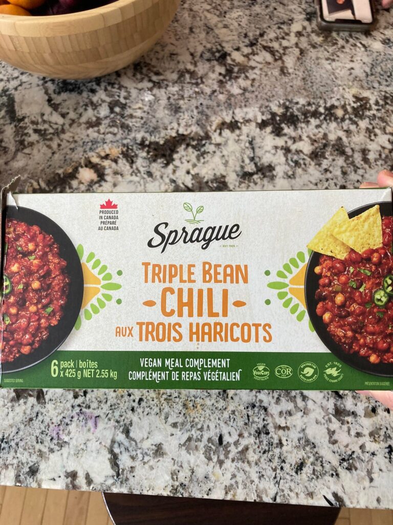 Costco vegan chilli?!