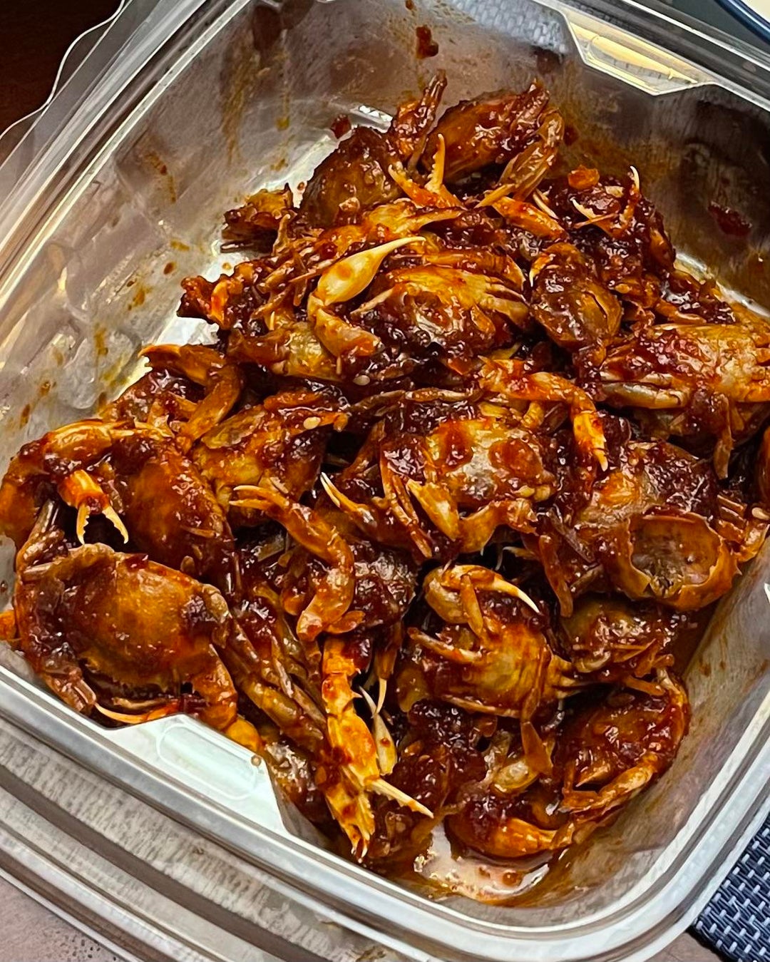 Will I get sick from eating raw marinated crab?? Dining and Cooking