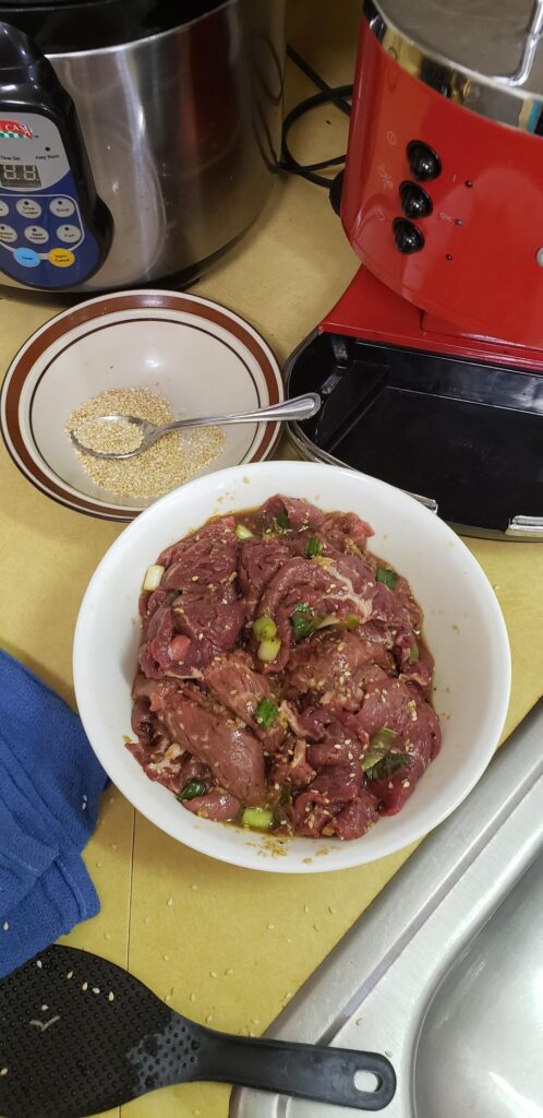 1st time making Bulgogi for family