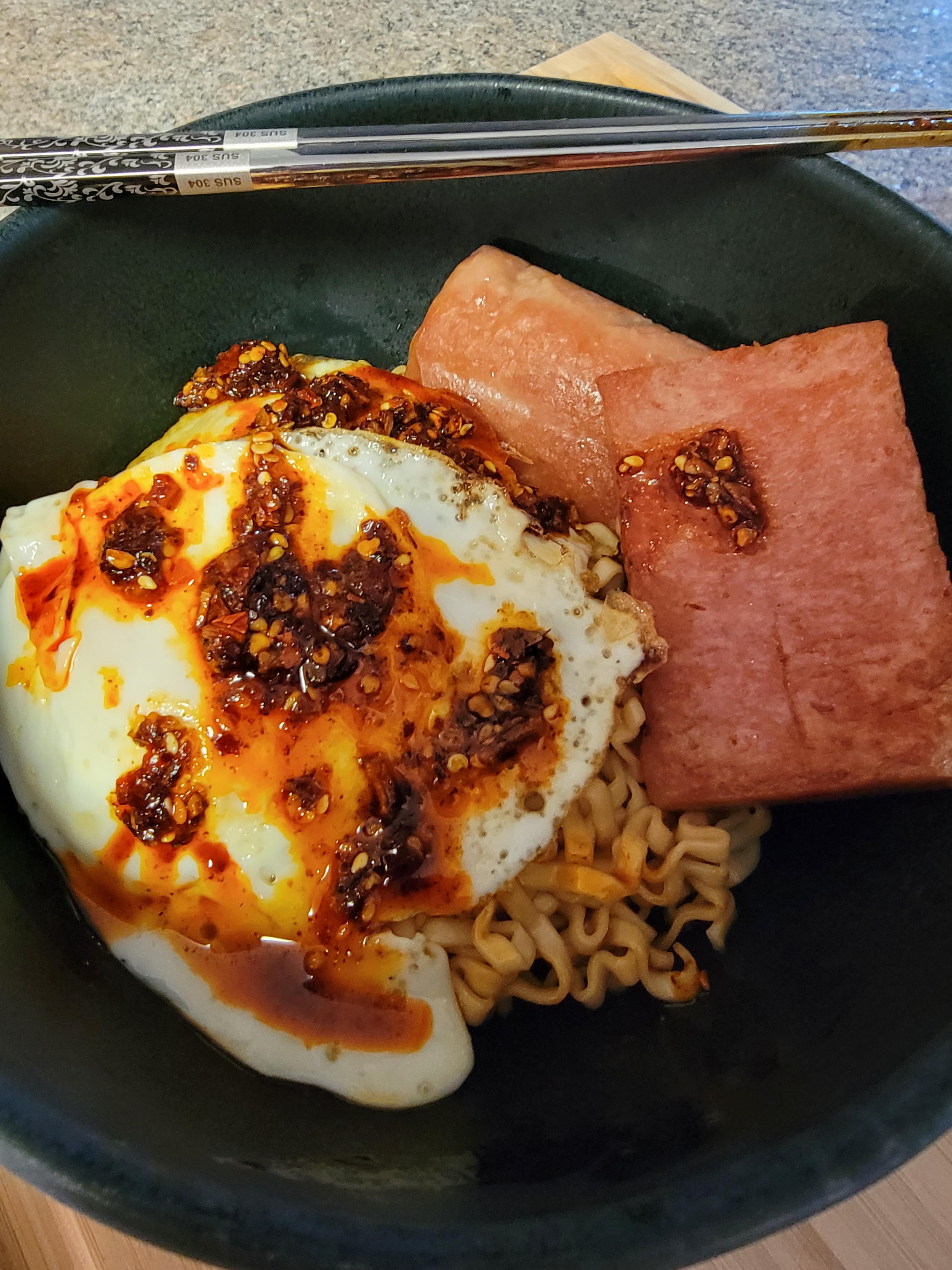 Momofuku Noodle kit with their chili crunch Dining and Cooking