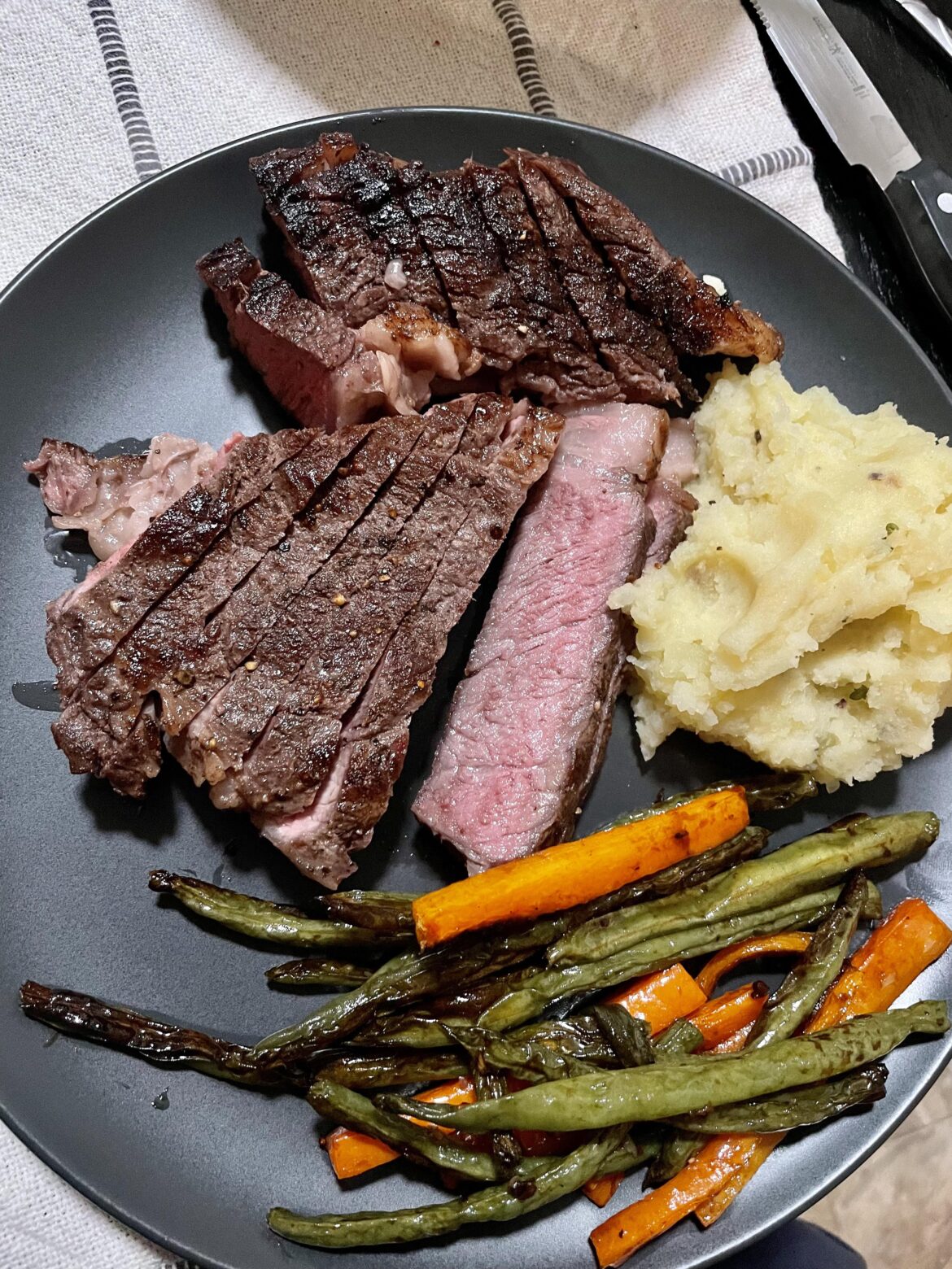 First attempt at the reverse sear method!