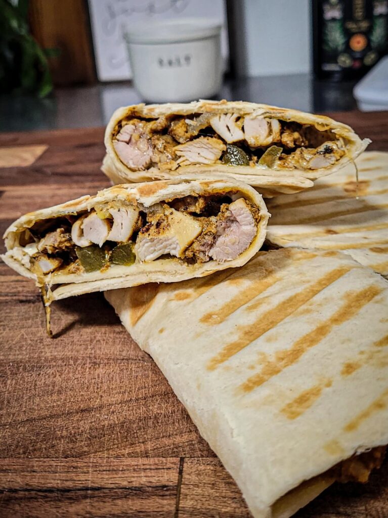 Chicken shawarma sandwiches