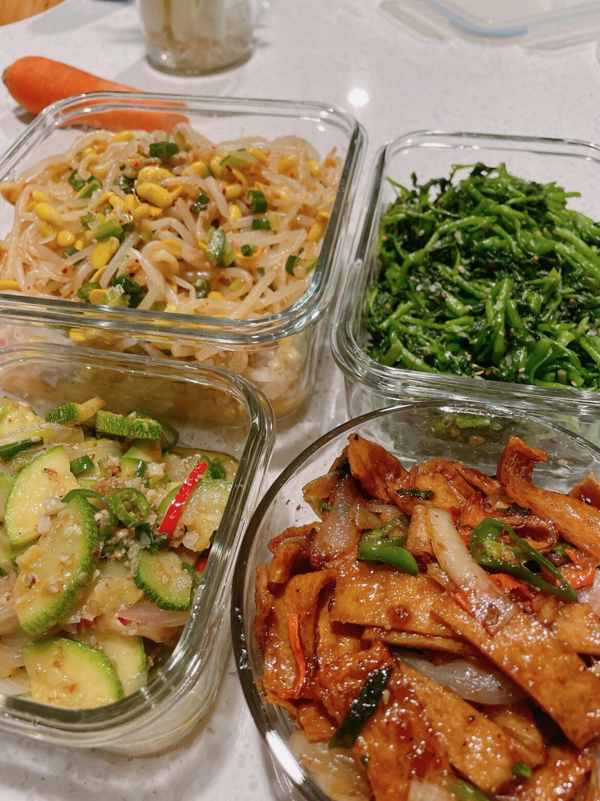 Made some 반찬 banchan