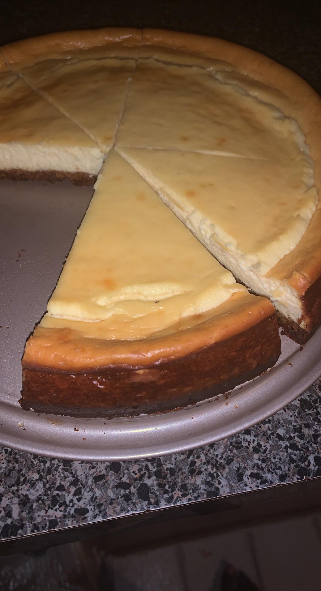 Neufchatel Cheesecake 8 Slices for 323 kcal each! Dining and Cooking