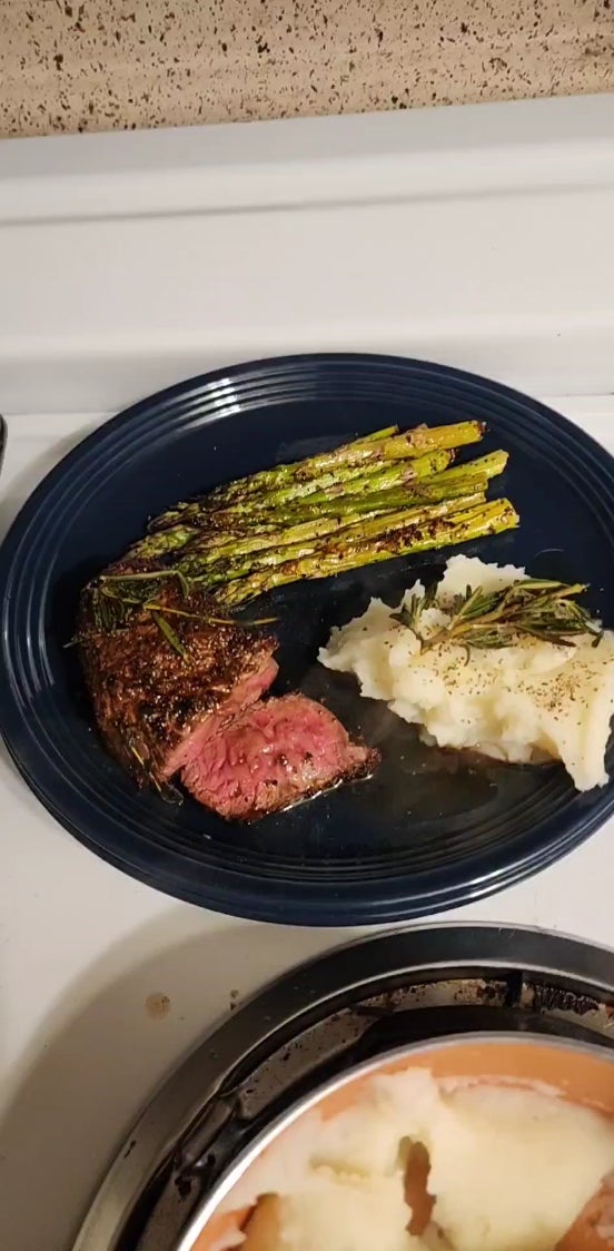How did I do? Cheap walmart sirloin & I'm a beginner Dining and Cooking