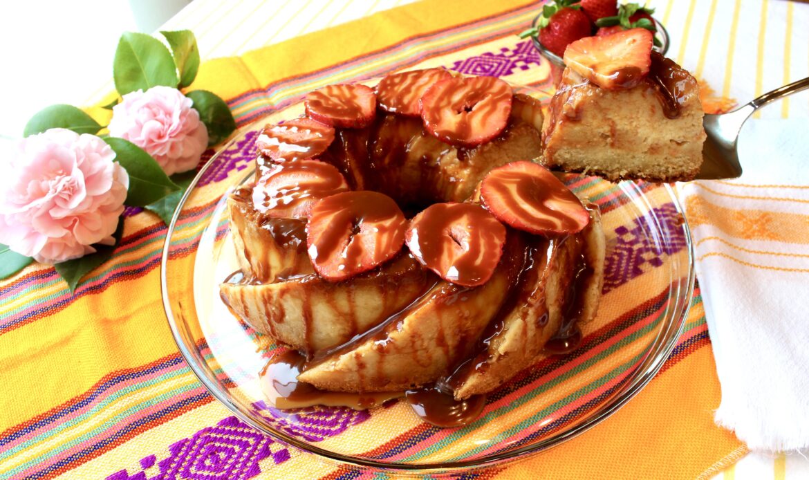 Pastel imposible - Impossible cake (flan "upside down" cake)