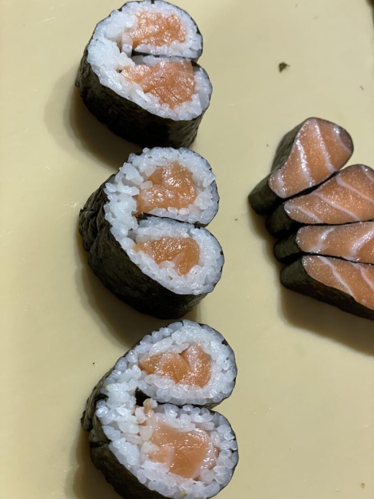 valentine’s sushi.