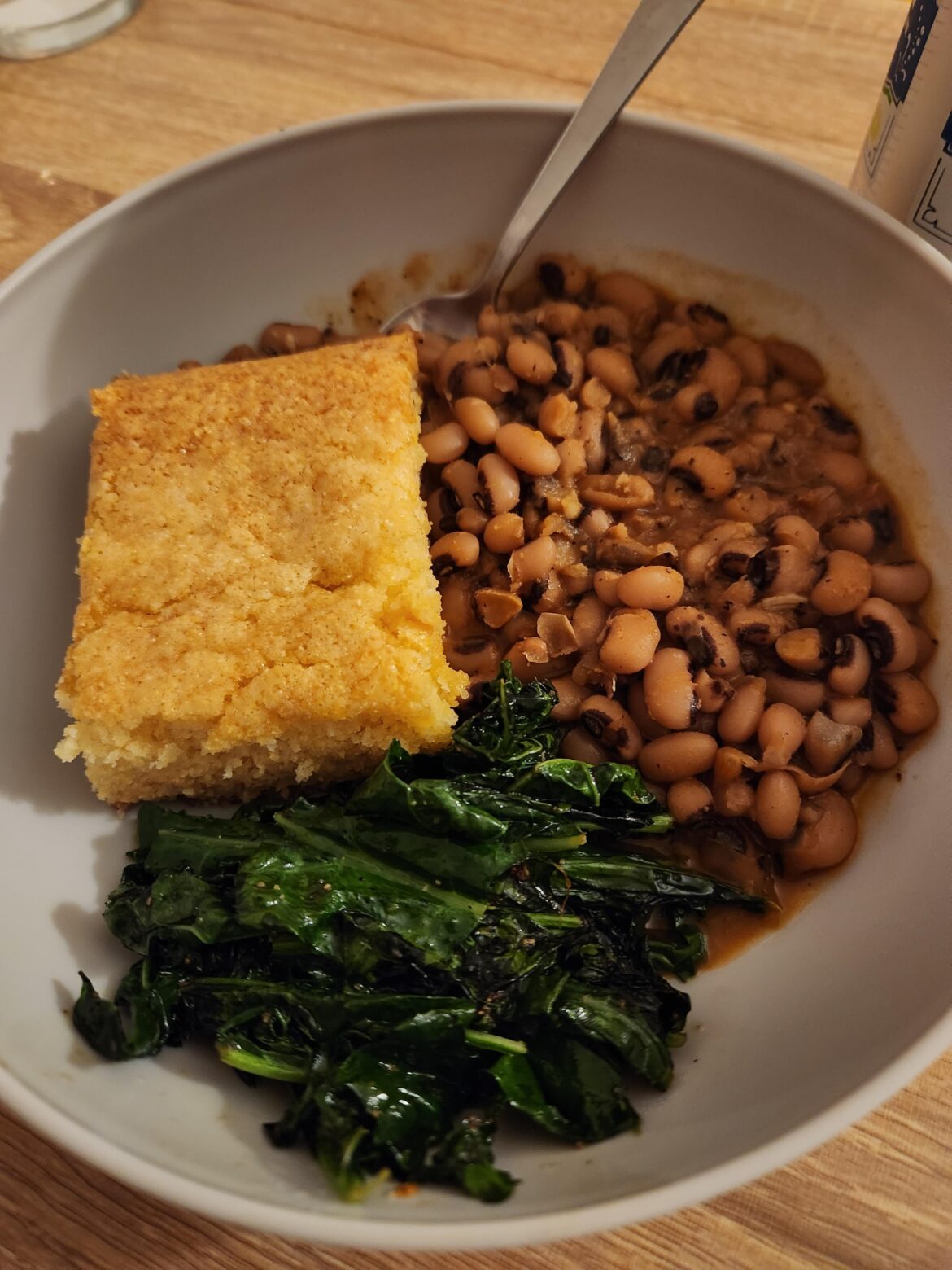 Black Eyed Peas for good luck today :) ... recipe in comments