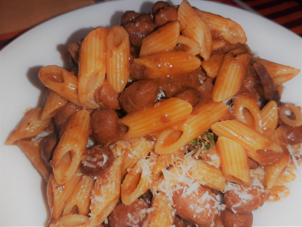 My Grandma Pasta fagioli (beans) prosciutto (parma ham) and parmigiano cheese by Vito Chef Italy