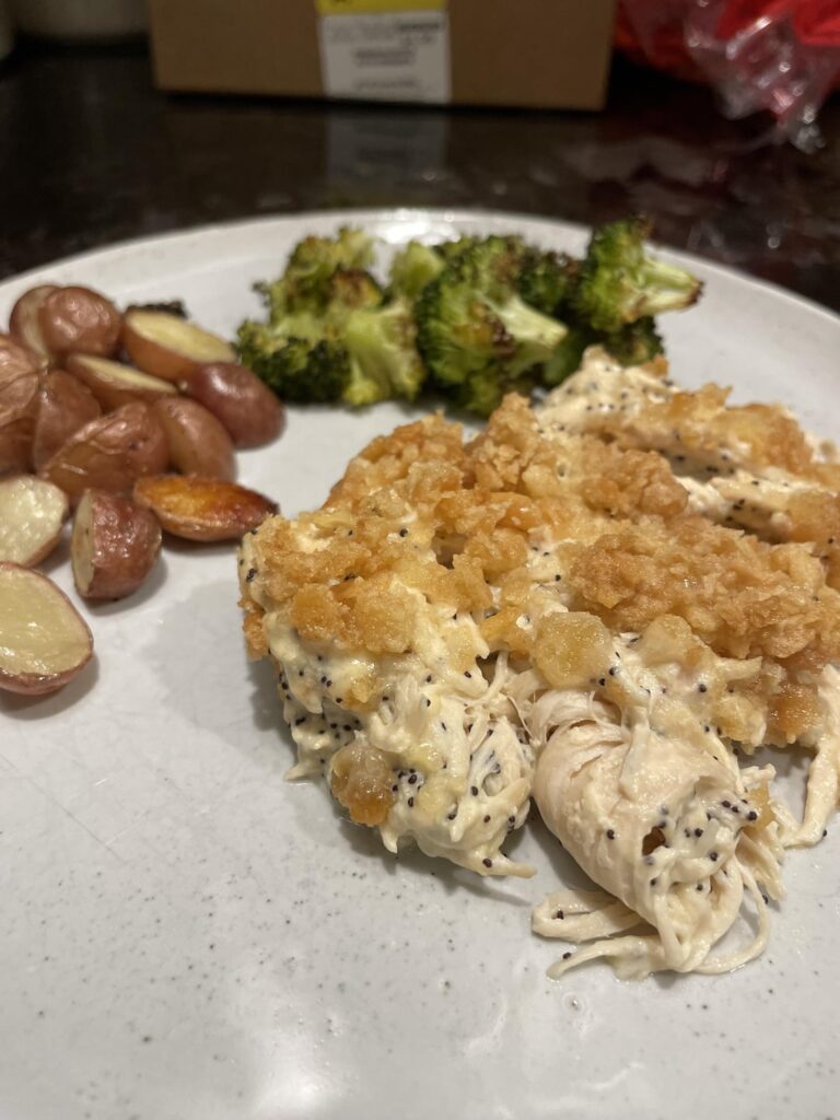 Poppy Seed Chicken. Yas!