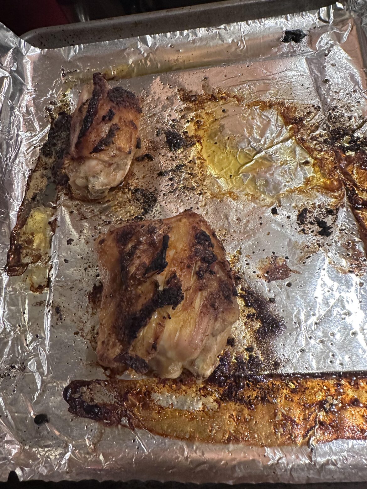 Bone in, Skin on, Chicken Thighs