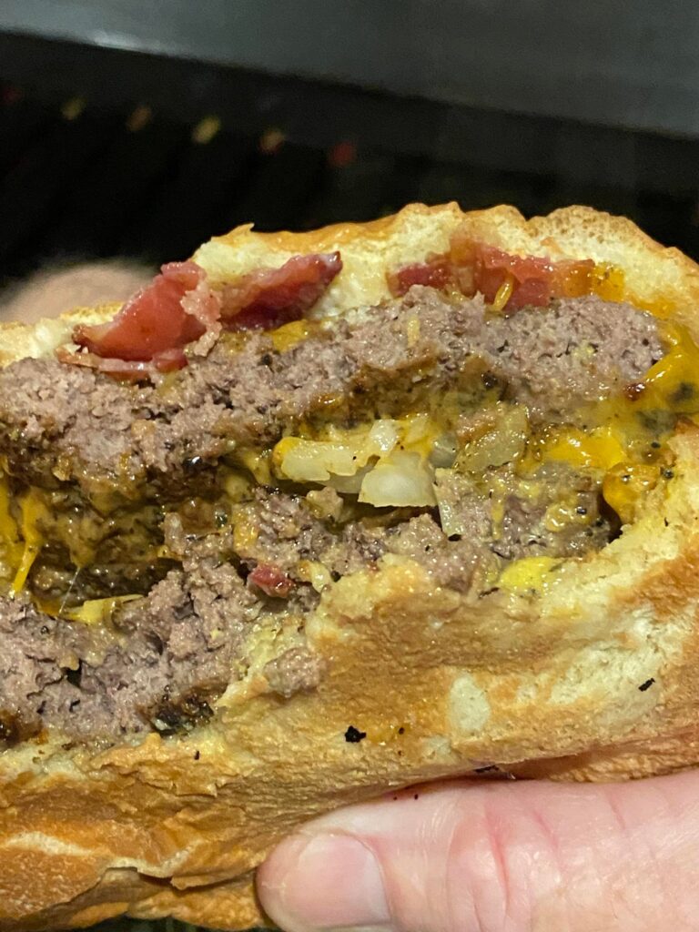 Double bacon cheeseburger