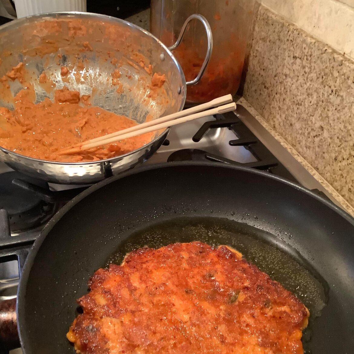 김치전 Kimchi Pancake