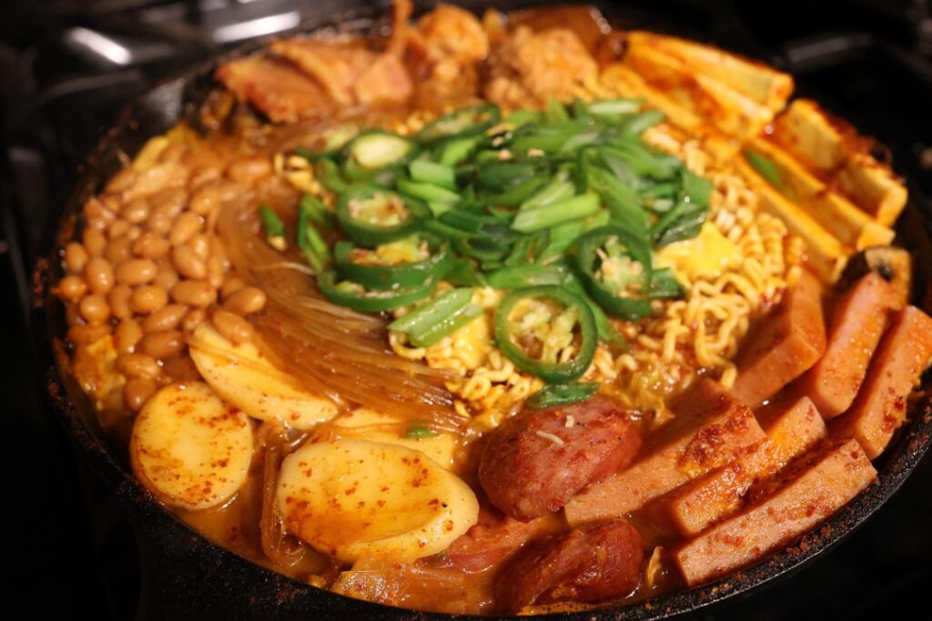 NYE budae jjigae