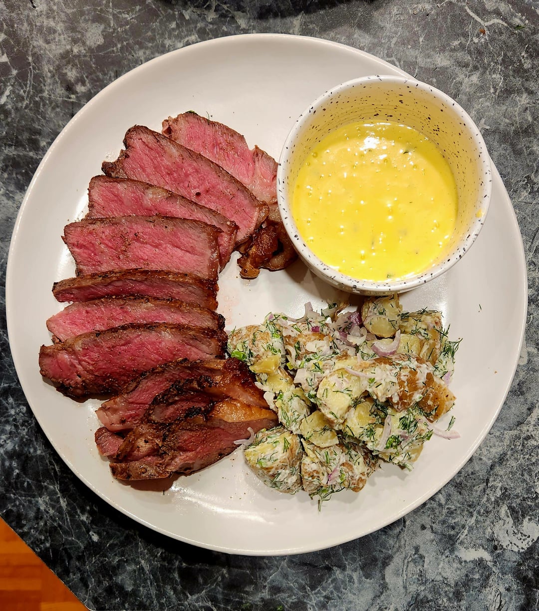 Saturday night steak Dining and Cooking