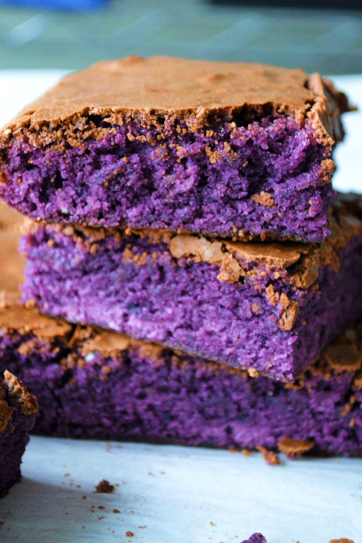 Ube Brownies