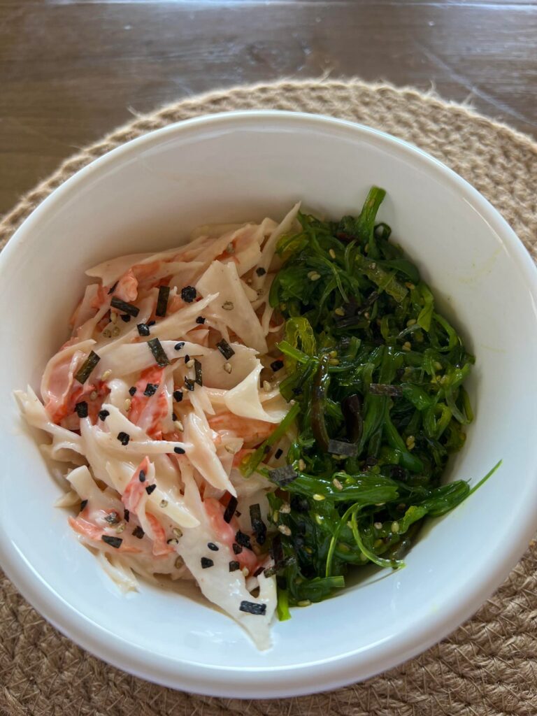 Poke Bowl (rice on bottom)