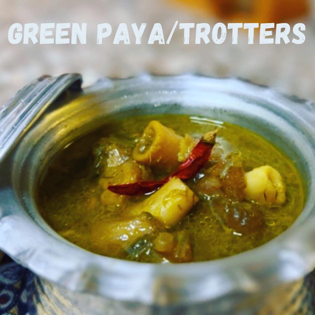 Green Paya/Goat trotters