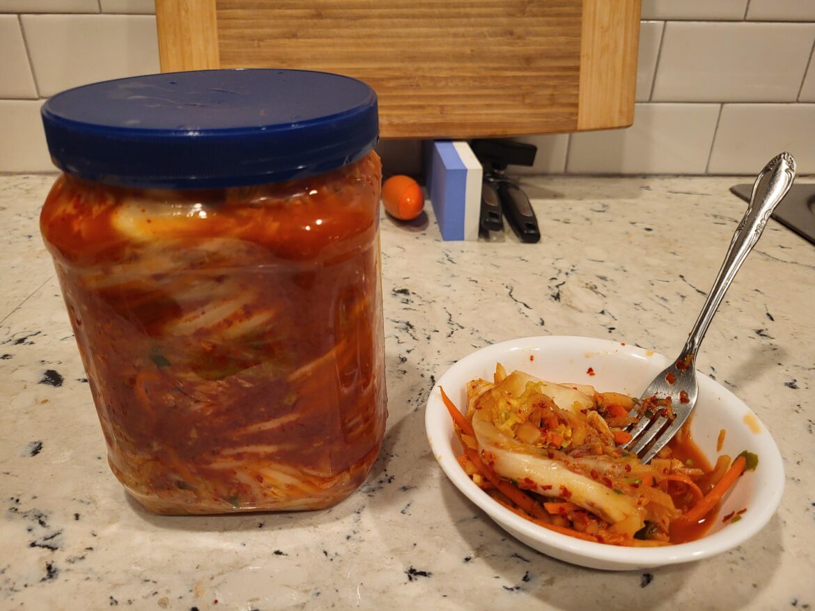 Kimchi (thank you for previous suggestions)