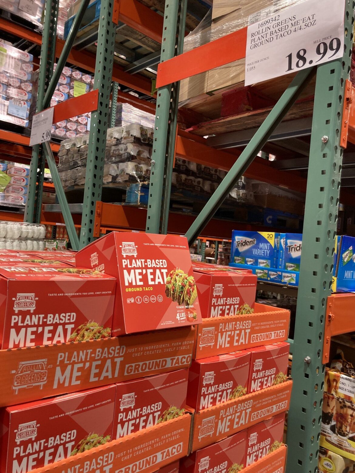 Costco has a new pea protein based taco meat replacement