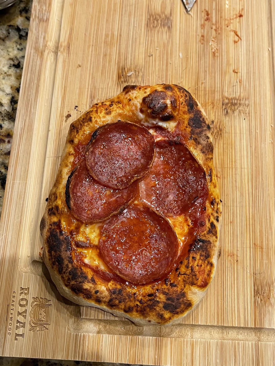 Trying make pizza in conventional oven Dining and Cooking