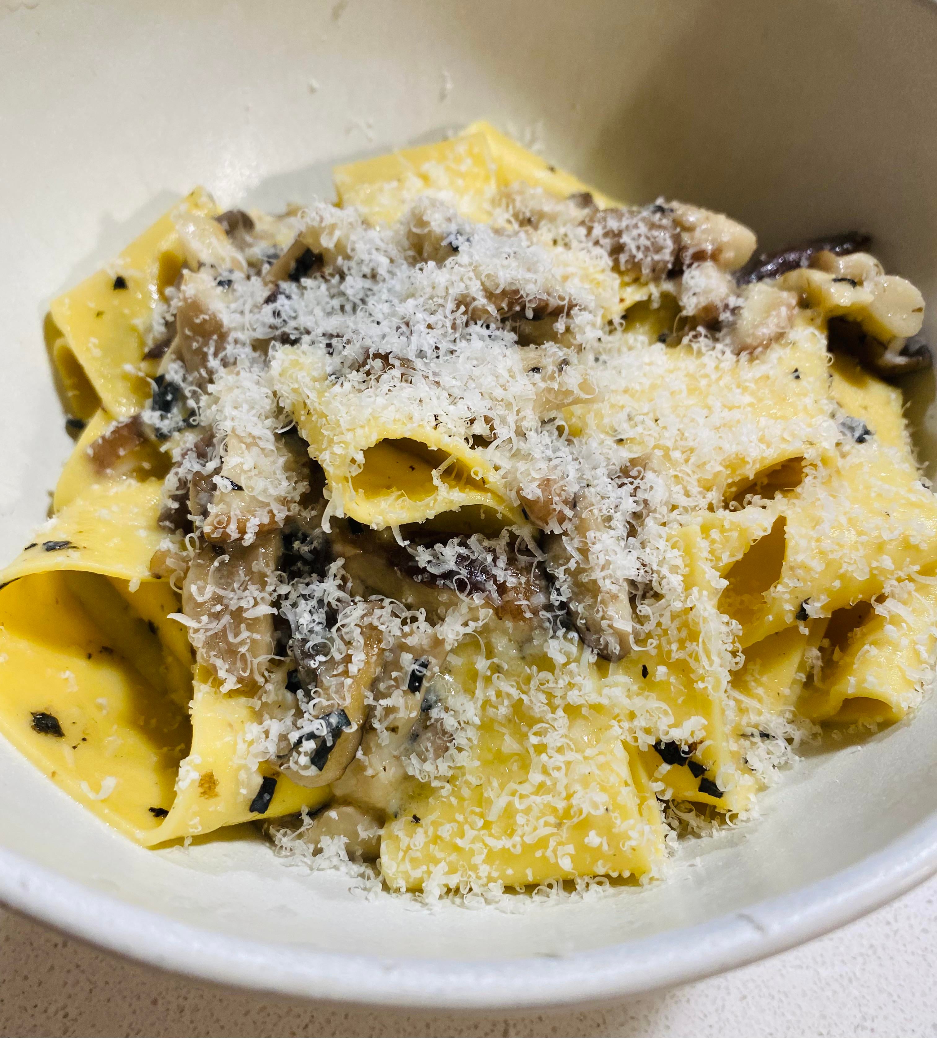 Homemade pappardelle Dining and Cooking