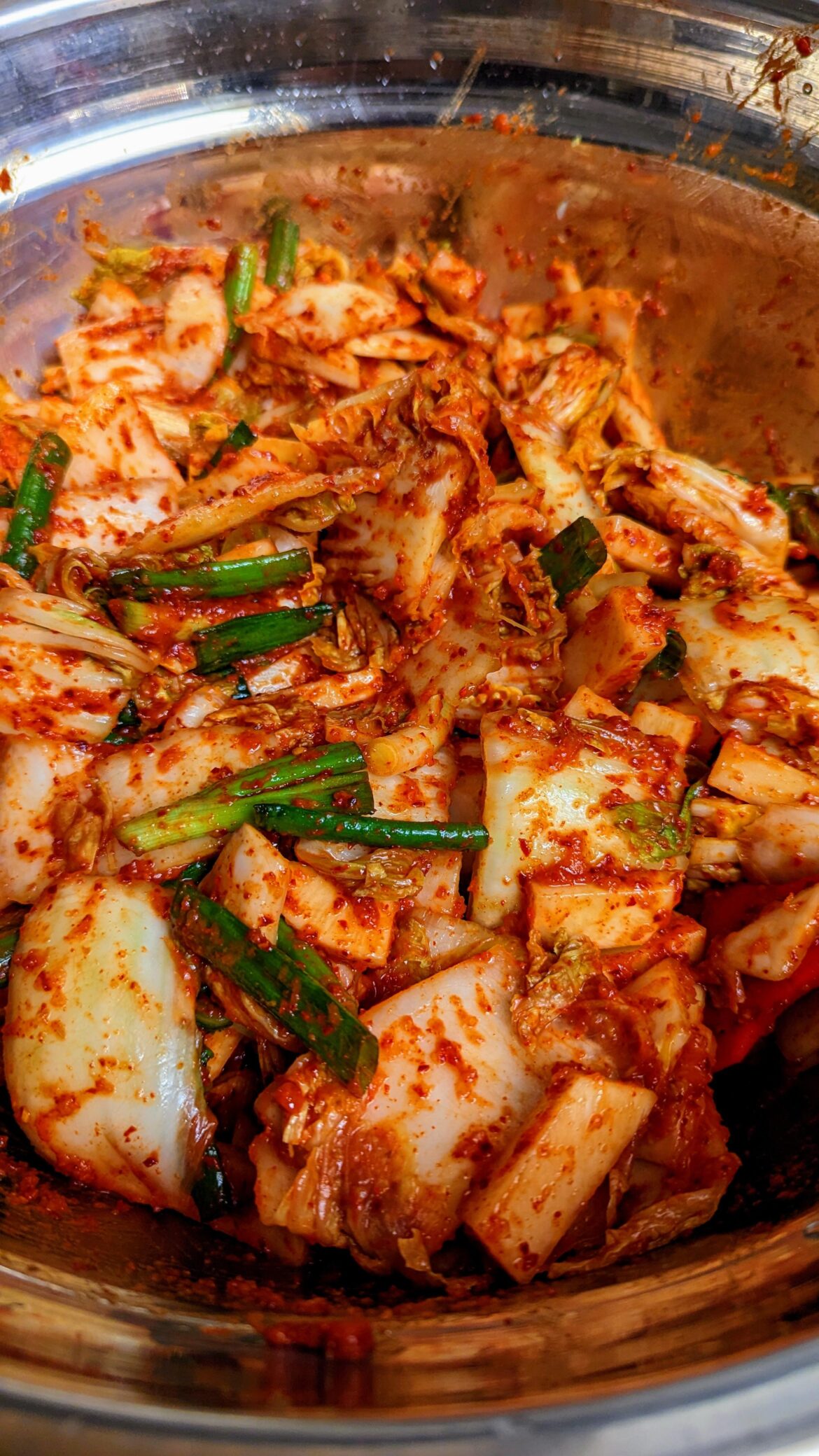 Made some kimchi just in time for 설날 (lunar new year) this weekend! 🥬
