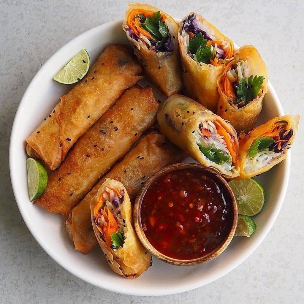 Deep fried Summer Rolls