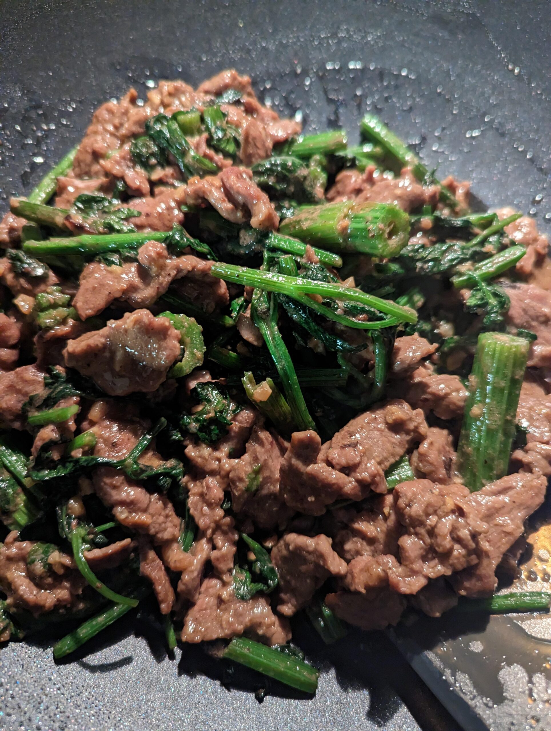 beef and Chinese celery - Dining and Cooking