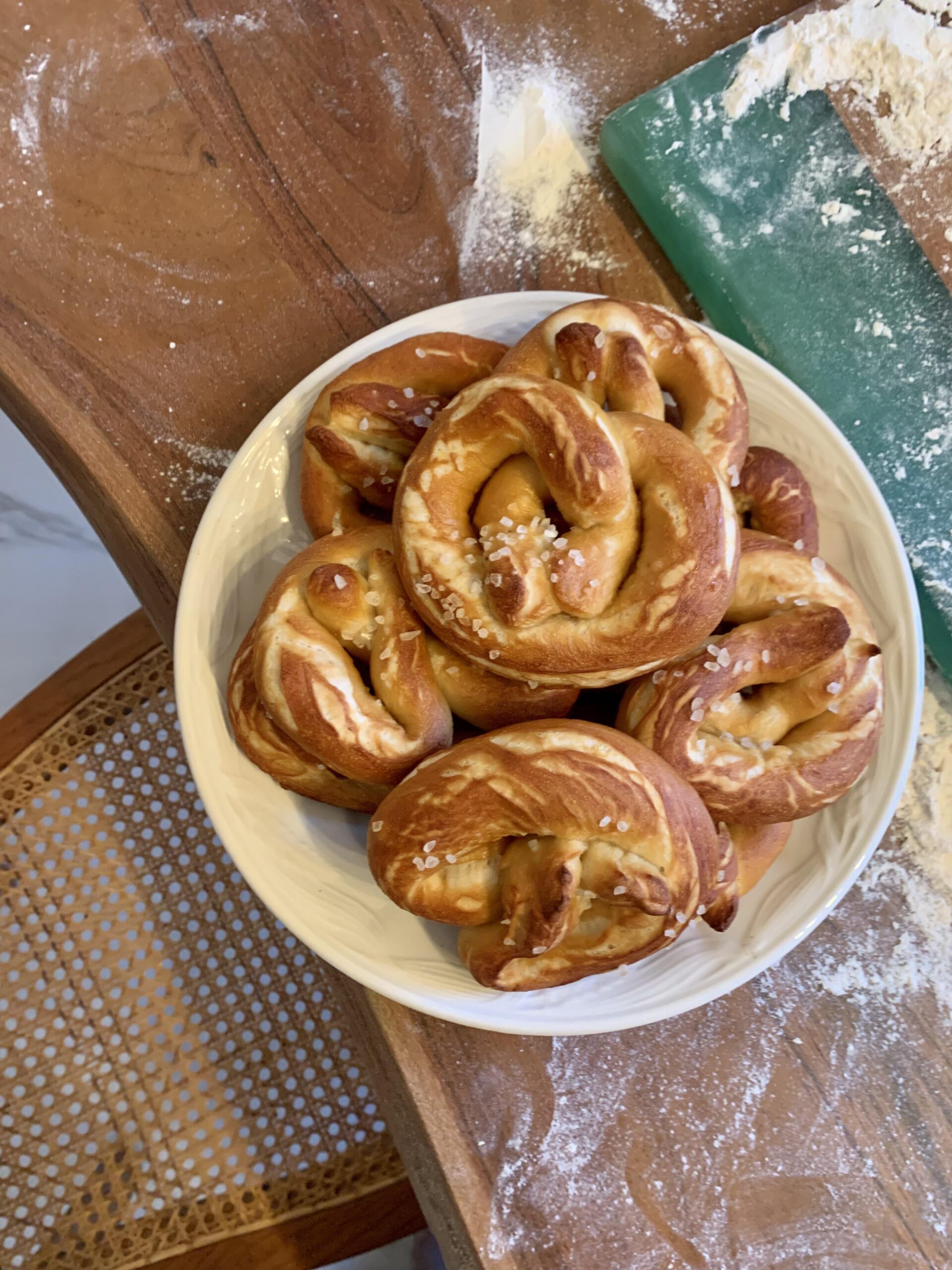 Made soft pretzels for the first time! Dining and Cooking
