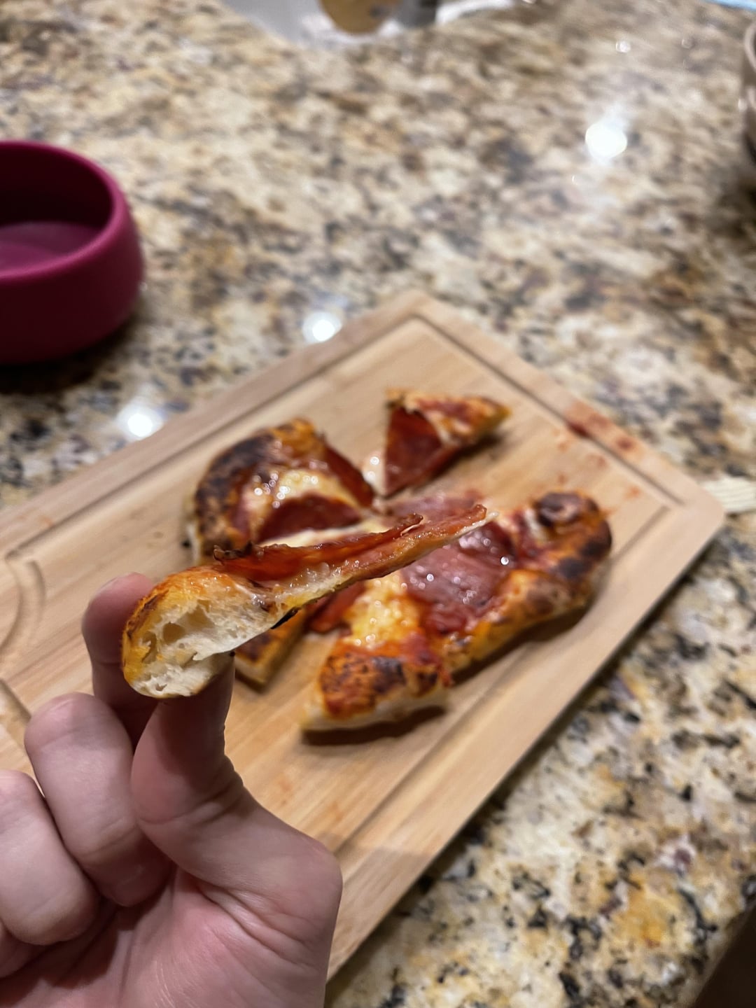 Trying make pizza in conventional oven Dining and Cooking