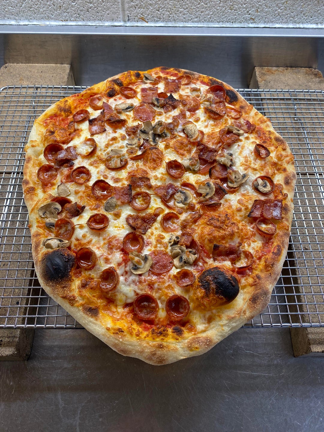 Pizza steel for Christmas Dining and Cooking