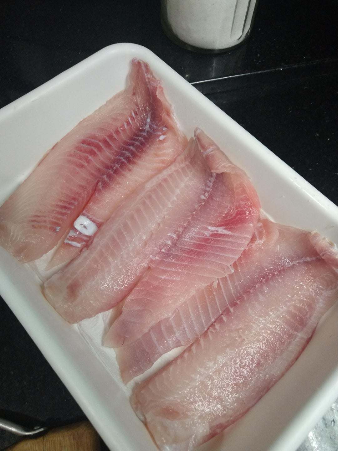 Salmon and Tilapia sashimi treat Dining and Cooking