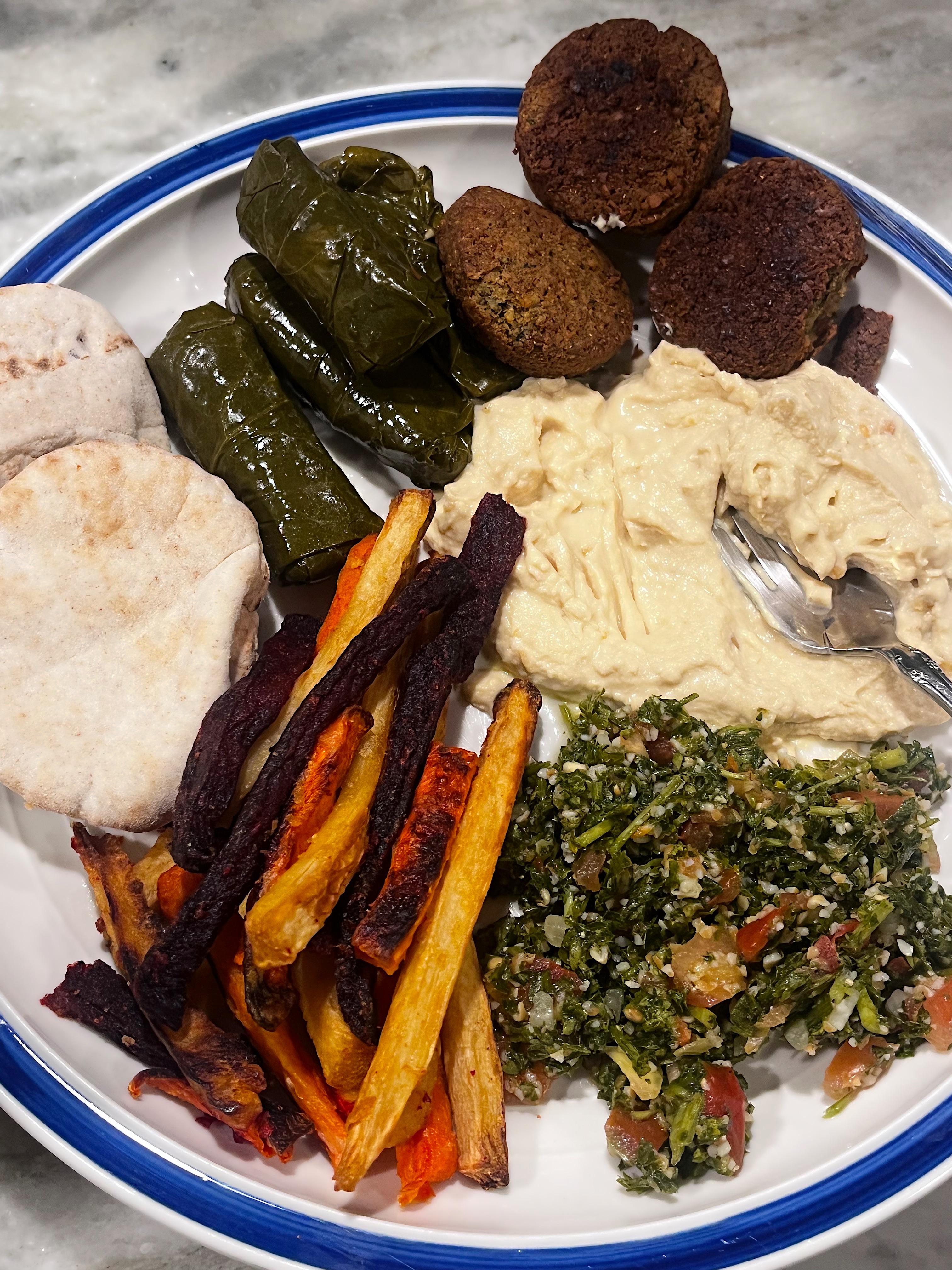 just a lil Lebanese plate Dining and Cooking