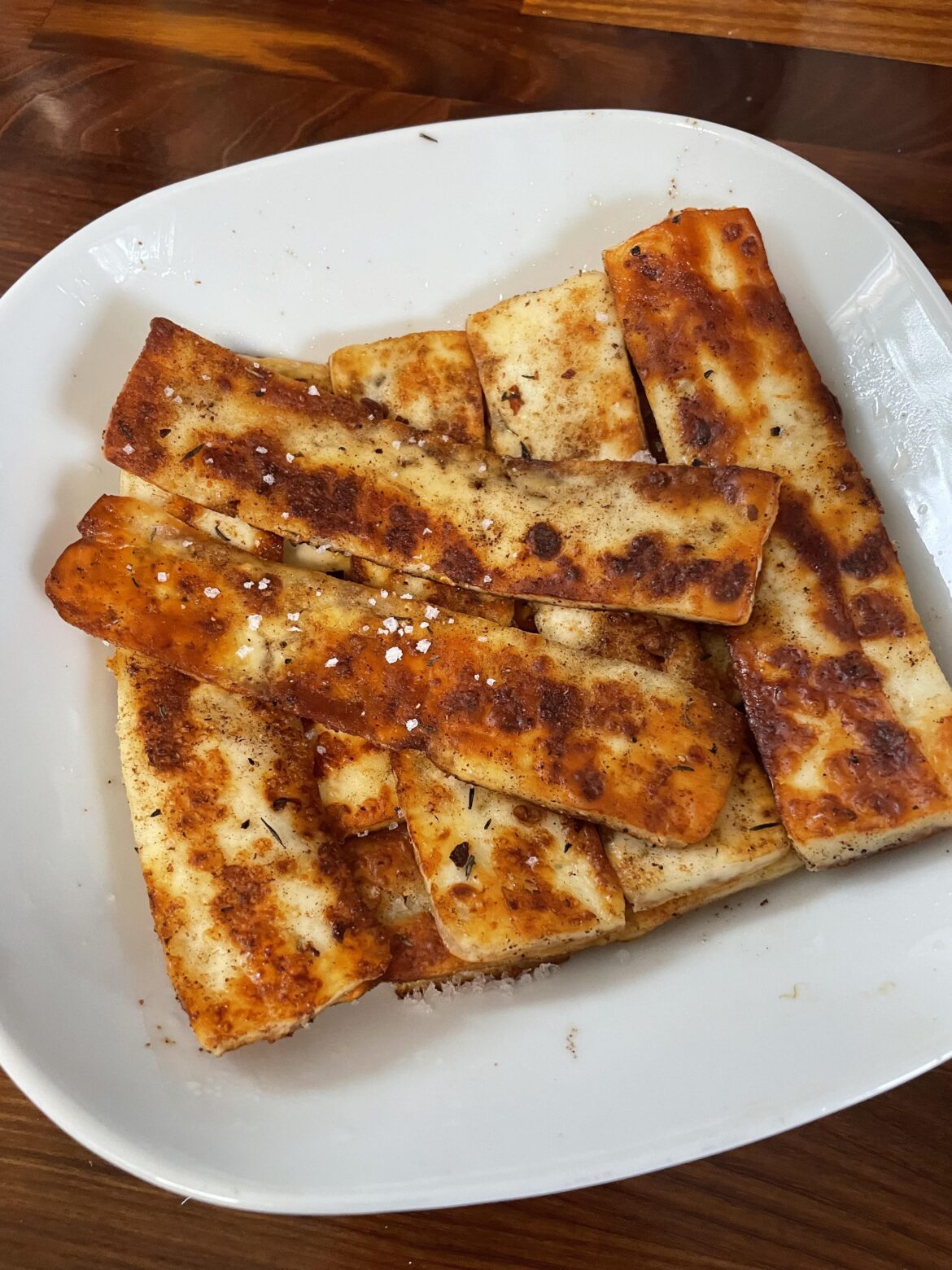 Paneer “Bacon” for Sunday Brunch