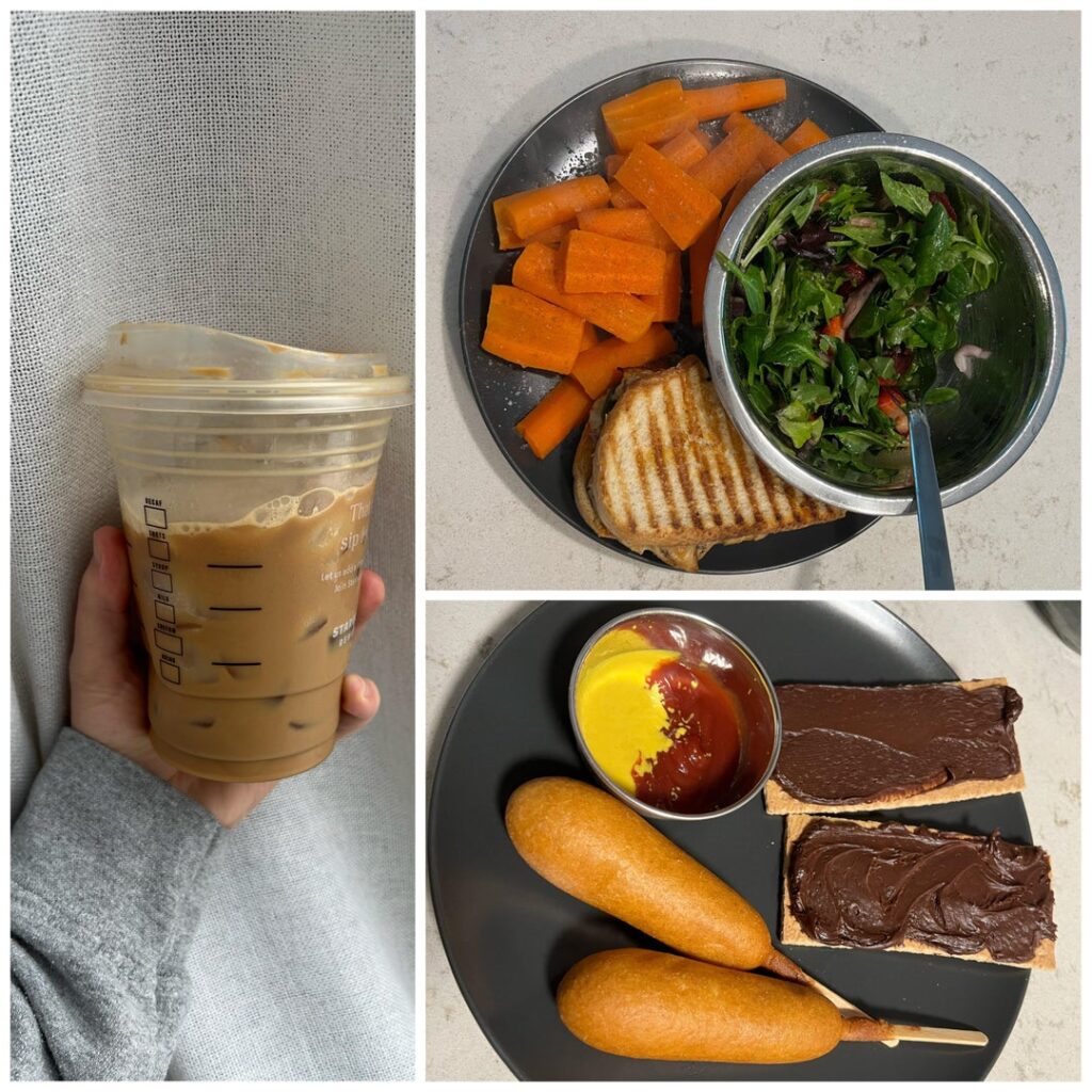 Full day of eating- 1,460 calories