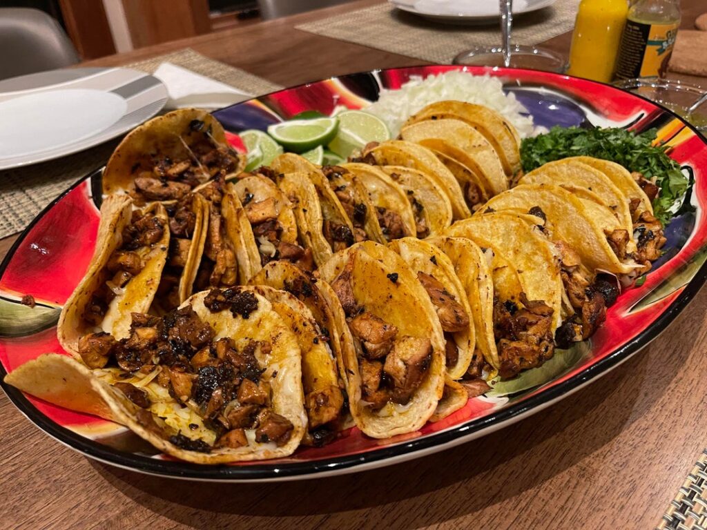 [homemade] Chicken Tacos