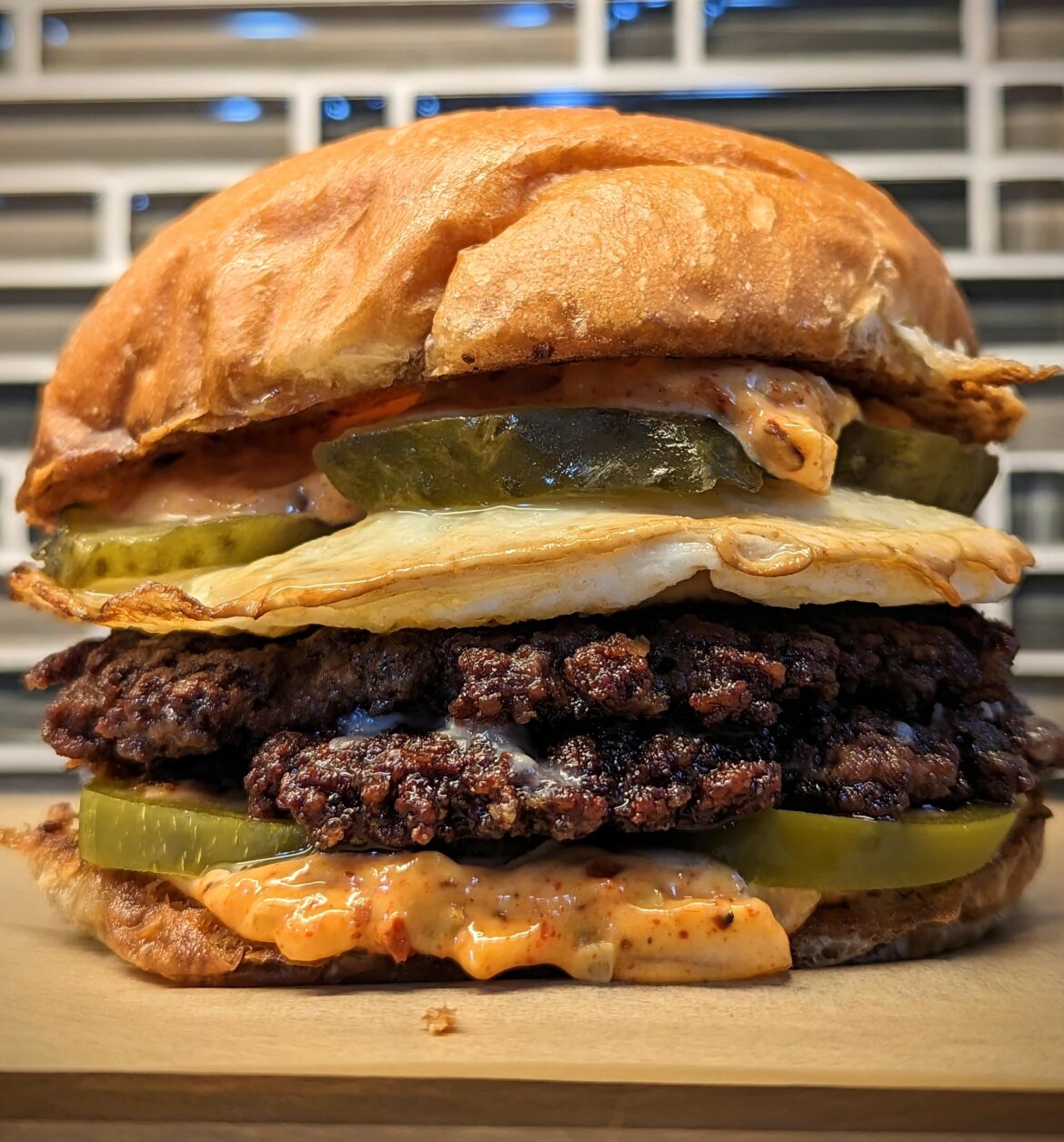 [homemade] smashburger