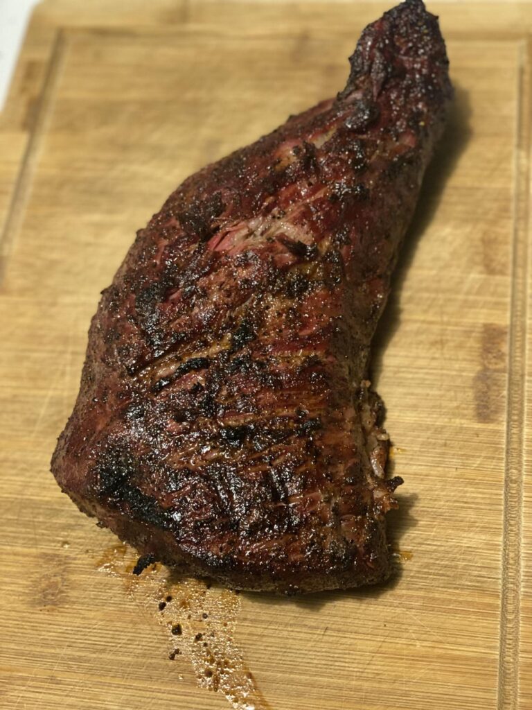 Smoked Tri Tip on an offset