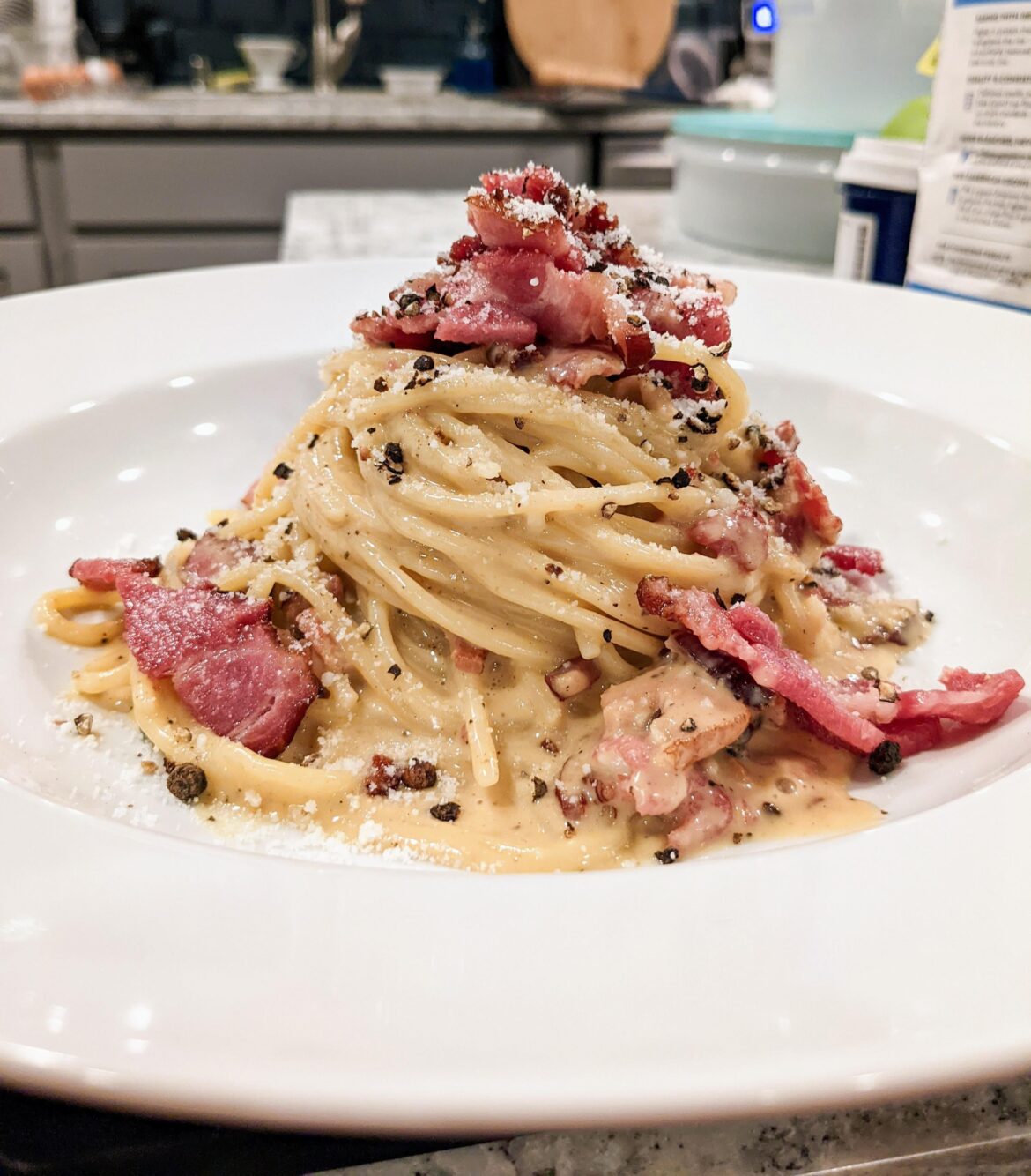 [Homemade] Carbonara