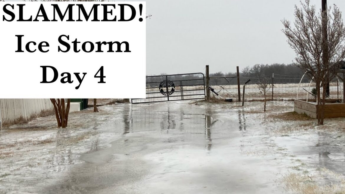 It’s incredibly worse than I thought!!! So hazardous! 4 day Ice storm!