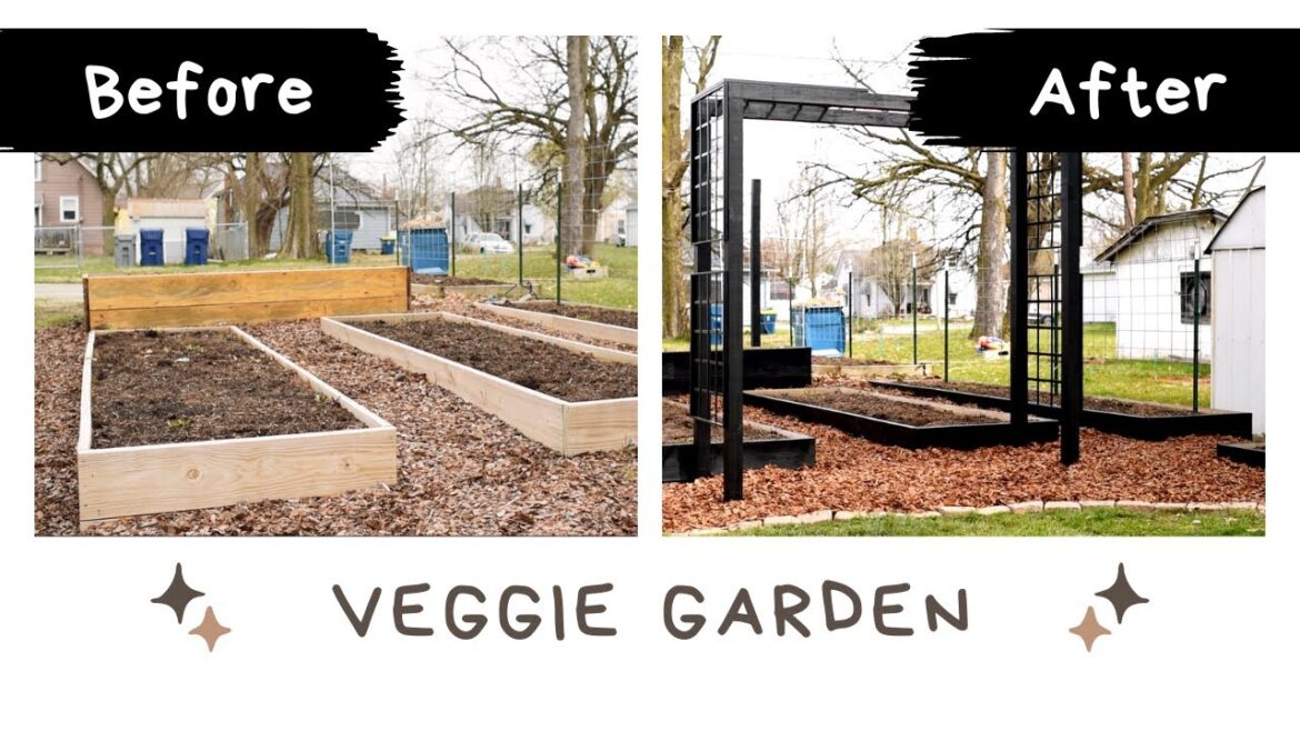 ❤️Raised Bed Vegetable Garden MAKEOVER❤️ ❤️Raised Bed Vegetable Garden MAKEOVER❤️