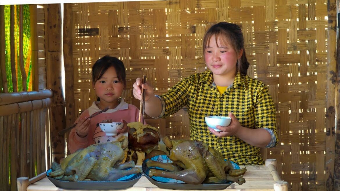 Planting more vegetables in the garden, and Growing cassava, Dinner with daughter Working every day