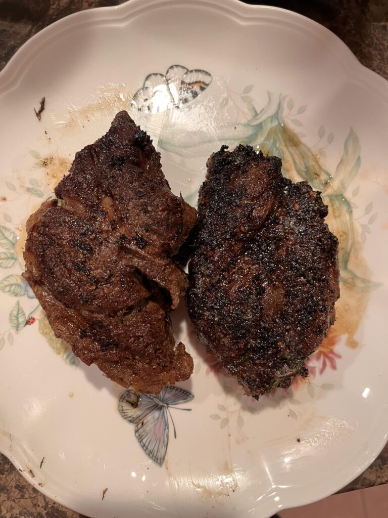 Chuck eye . Gave it the ribeye flair because its the poor mans ribeye