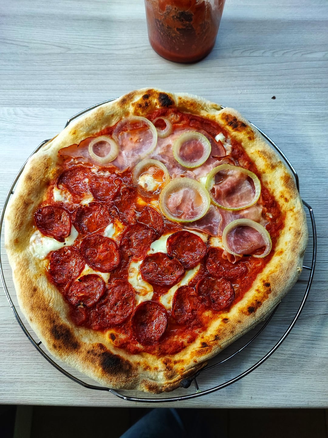 some of my quick pizzas from yesterday Dining and Cooking