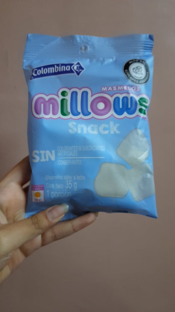 is this particular pack of marshmallos vegetarian? no red or green dots, I can't read the language.