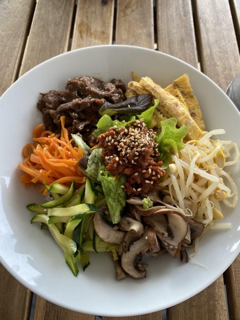 Bibimbap + Gimbap 🤤