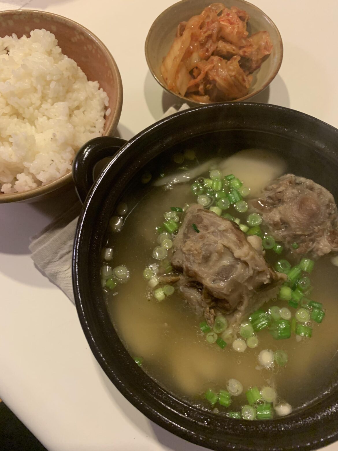 Kkori Gomtang for the arctic blast