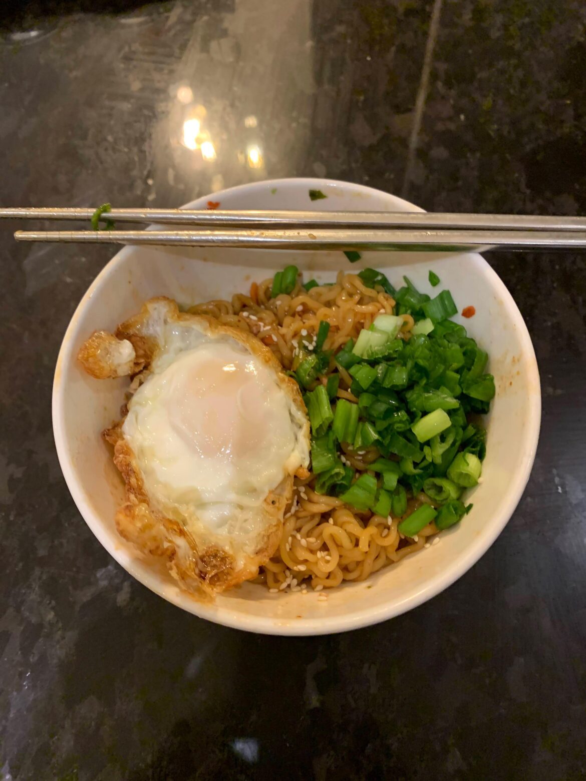 Doobydobap’s shin ramyun chili oil ramen